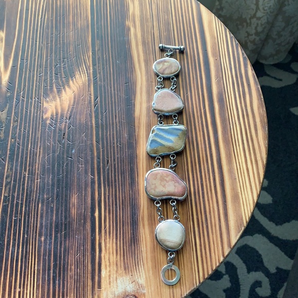 Beautiful Sterling Stone bracelet - Picture 5 of 5